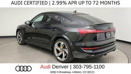 Mythos Black Metallic 2023 Audi e-tron S Sportback Prestige quattro