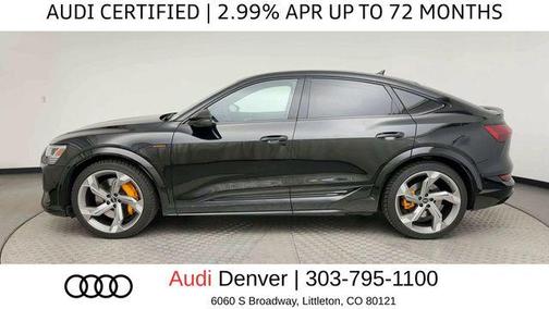 Mythos Black Metallic 2023 Audi e-tron S Sportback Prestige quattro