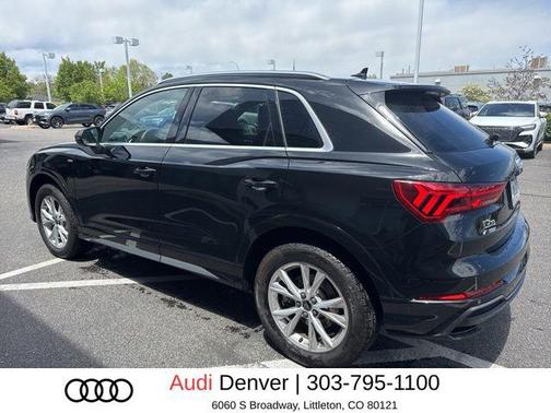 Mythos Black Metallic 2025 Audi Q3 45 S line Premium Plus