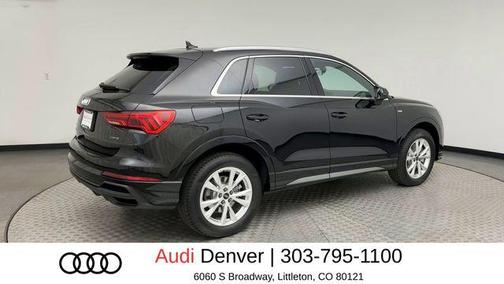 Mythos Black Metallic 2025 Audi Q3 45 S line Premium Plus