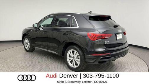 Mythos Black Metallic 2025 Audi Q3 45 S line Premium Plus