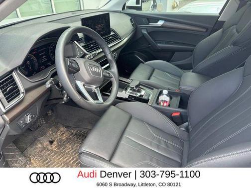 Arkona White 2024 Audi Q5 e 55 S line Premium Plus