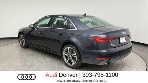 Moonlight Blue 2018 Audi A4 2.0T Premium Plus