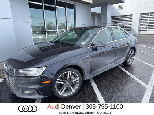 Moonlight Blue 2018 Audi A4 2.0T Premium Plus