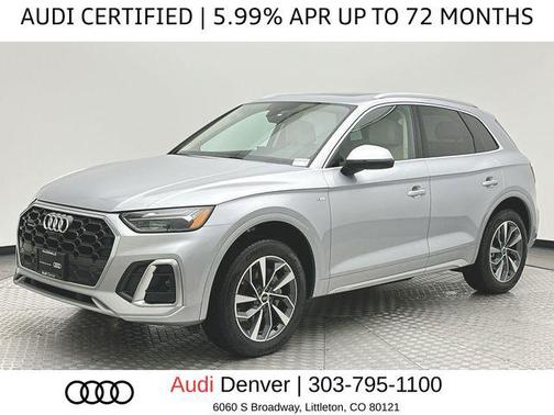 Florett Silver Metallic 2023 Audi Q5 45 S line Premium Plus