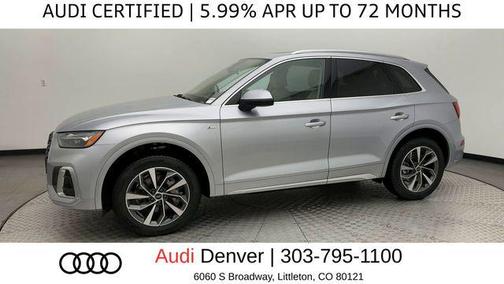 Florett Silver Metallic 2023 Audi Q5 45 S line Premium Plus