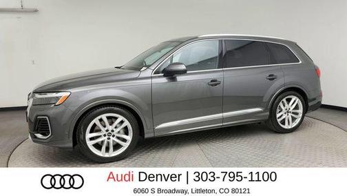 Samurai Gray Metallic 2025 Audi Q7 55 Premium Plus