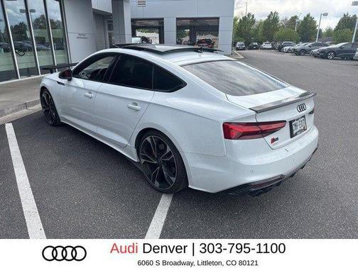 Glacier White Metallic 2023 Audi S5 Premium Plus TFSI quattro Tiptronic