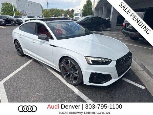 Glacier White Metallic 2023 Audi S5 Premium Plus TFSI quattro Tiptronic