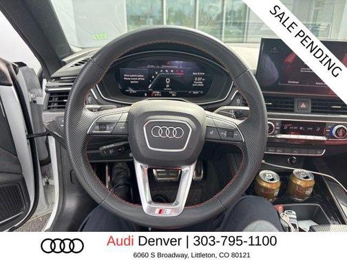Glacier White Metallic 2023 Audi S5 Premium Plus TFSI quattro Tiptronic