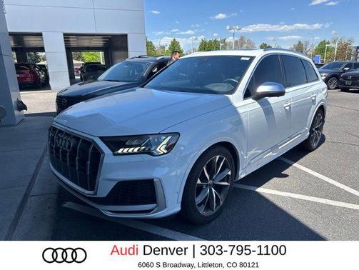 Glacier White Metallic 2023 Audi SQ7 4.0T Premium Plus