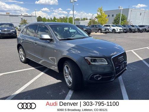 Monsoon Gray Metallic 2013 Audi Q5 3.0T Premium Plus