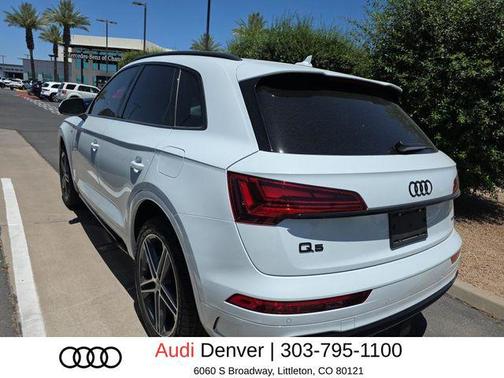 Glacier White Metallic 2023 Audi Q5 e 55 S line Premium Plus