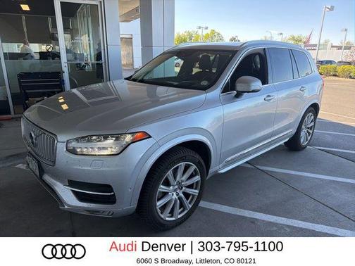 Bright Silver Metallic 2018 Volvo XC90 T6 Inscription