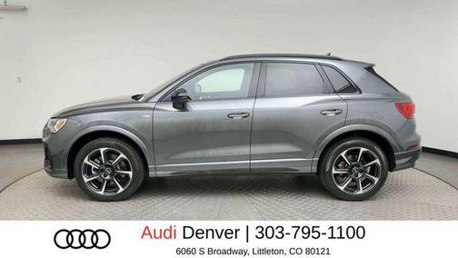 Daytona Gray Pearl Effect 2025 Audi Q3 45 S line Premium Plus