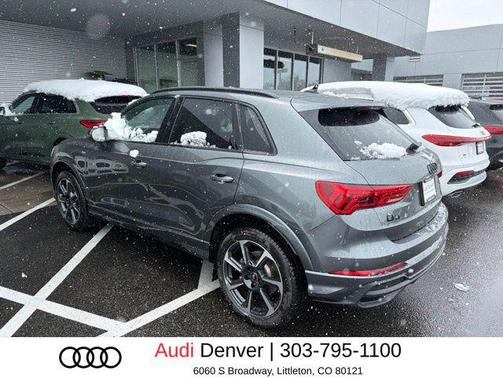 Daytona Gray Pearl Effect 2025 Audi Q3 45 S line Premium Plus