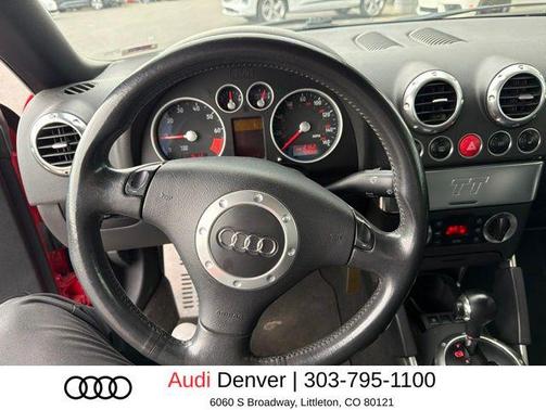 Brilliant Red/Black Roof 2003 Audi TT Roadster