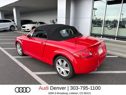 Brilliant Red/Black Roof 2003 Audi TT Roadster