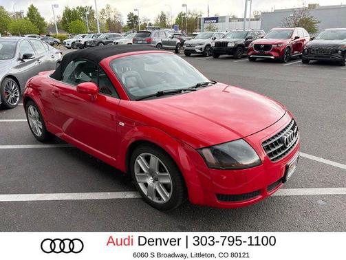 Brilliant Red/Black Roof 2003 Audi TT Roadster