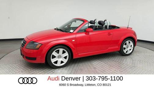 Brilliant Red/Black Roof 2003 Audi TT Roadster