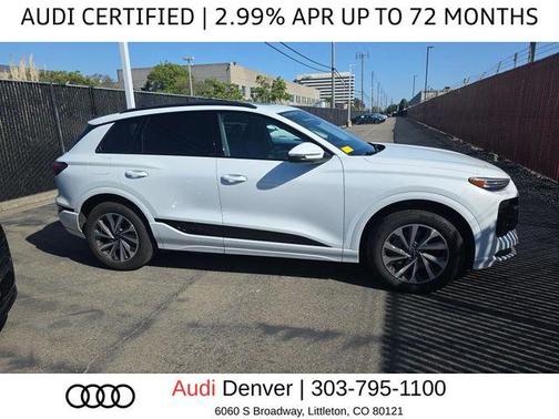 Glacier White Metallic 2025 Audi Q6 e-tron Premium Plus quattro