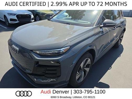 Magnet Gray 2025 Audi Q6 e-tron Premium Plus quattro