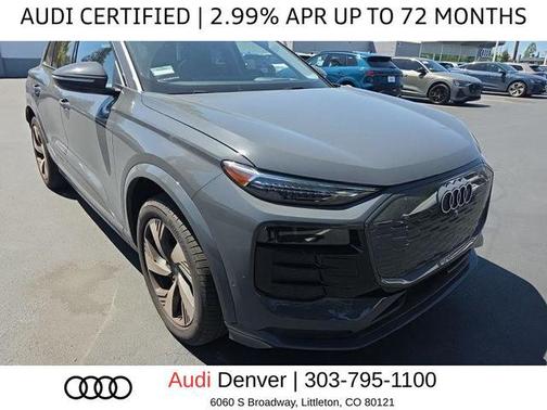 Magnet Gray 2025 Audi Q6 e-tron Premium Plus quattro