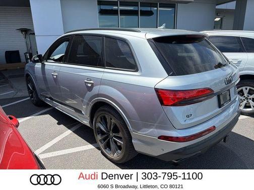 Satellite Silver Metallic 2025 Audi Q7 55 Premium Plus