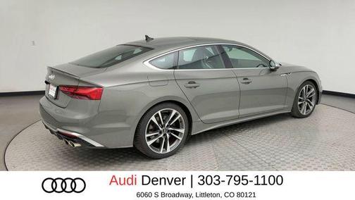 Chronos Gray Metallic 2023 Audi S5 Premium Plus TFSI quattro Tiptronic