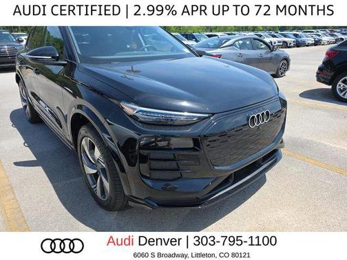 Mythos Black Metallic 2025 Audi Q6 e-tron Premium Plus quattro