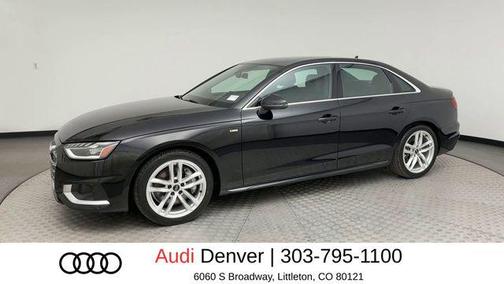 Mythos Black Metallic 2024 Audi A4 45 S line Premium Plus