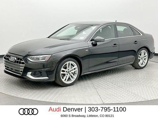 Mythos Black Metallic 2024 Audi A4 45 S line Premium Plus