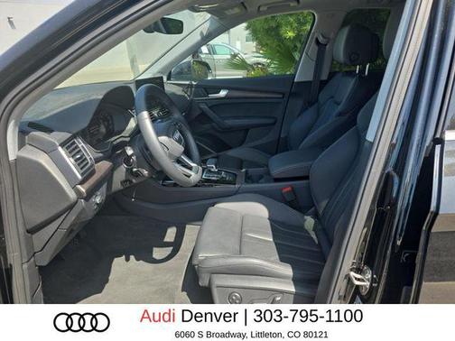 Mythos Black Metallic 2025 Audi Q5 55 S line Premium Plus