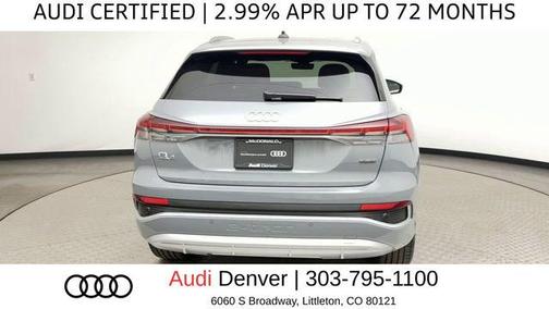 Pebble Gray 2024 Audi Q4 e-tron Premium Plus 50 quattro