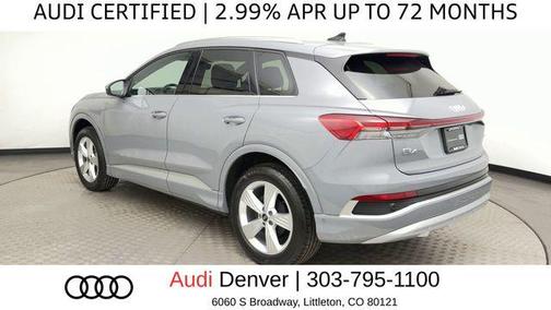 Pebble Gray 2024 Audi Q4 e-tron Premium Plus 50 quattro
