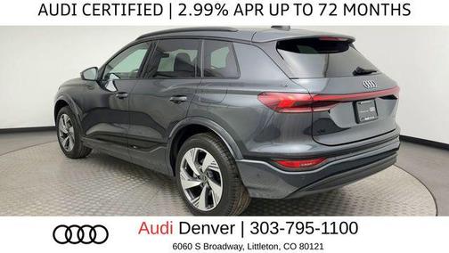 Manhattan Gray Metallic 2025 Audi Q6 e-tron Premium Plus quattro