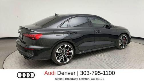 Mythos Black Metallic 2023 Audi S3 Premium Plus TFSI quattro S tronic