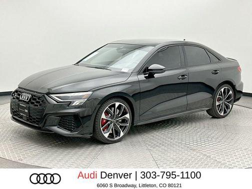Mythos Black Metallic 2023 Audi S3 Premium Plus TFSI quattro S tronic