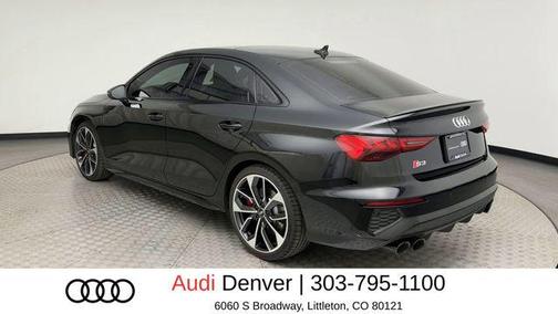 Mythos Black Metallic 2023 Audi S3 Premium Plus TFSI quattro S tronic