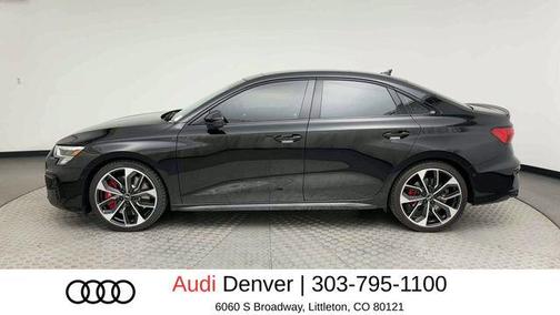 Mythos Black Metallic 2023 Audi S3 Premium Plus TFSI quattro S tronic