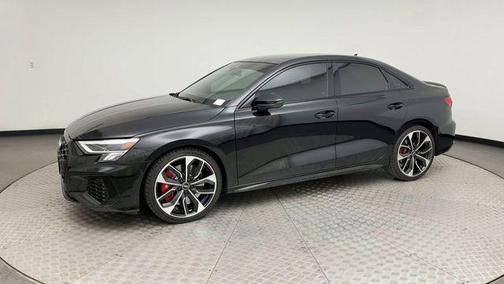 Mythos Black Metallic 2023 Audi S3 Premium Plus TFSI quattro S tronic