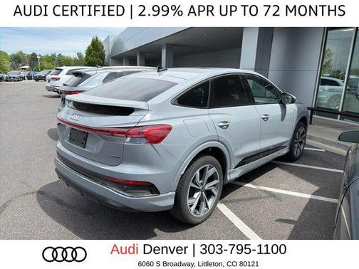 Pebble Gray 2023 Audi Q4 e-tron Prestige 50 quattro