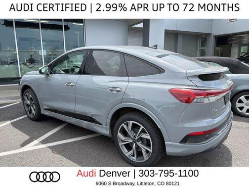 Pebble Gray 2023 Audi Q4 e-tron Prestige 50 quattro