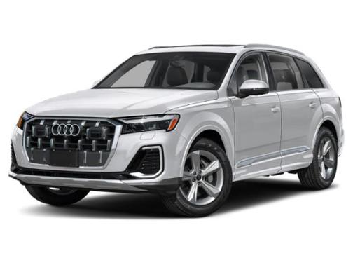Glacier White Metallic 2026 Audi Q7 55 Prestige