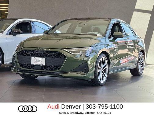 District Green Metallic 2026 Audi A3 Premium