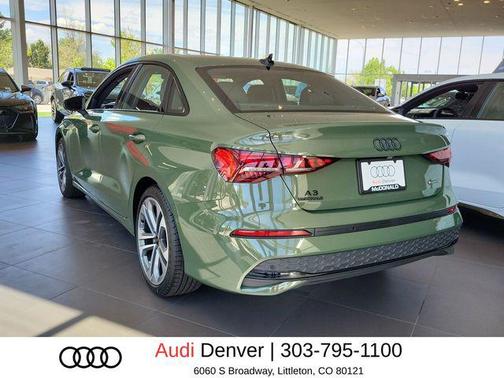 District Green Metallic 2026 Audi A3 Premium