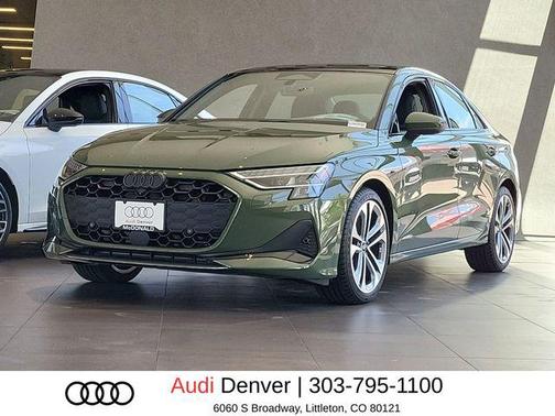 District Green Metallic 2026 Audi A3 Premium