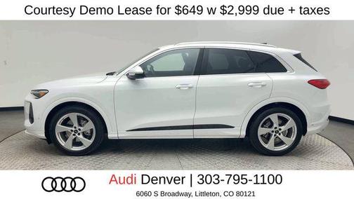 Glacier White 2025 Audi Q5 Prestige TFSI quattro S tronic