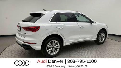 Arkona White 2025 Audi Q3 Premium 45 TFSI S line quattro Tiptronic