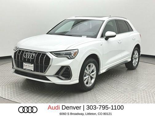 Arkona White 2025 Audi Q3 Premium 45 TFSI S line quattro Tiptronic